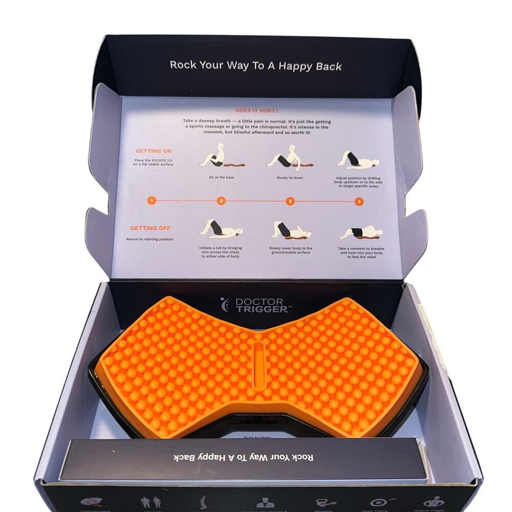 Trigger Point Rocker 2.0 Bottom Attachment & 6 Knobs Back Pain Muscles NEW - Picture 5 of 5